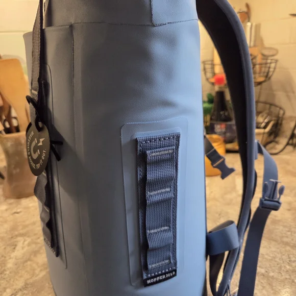 YETI Hopper M12 Backpack Cooler In Light Blue - Picture 10 of 13
